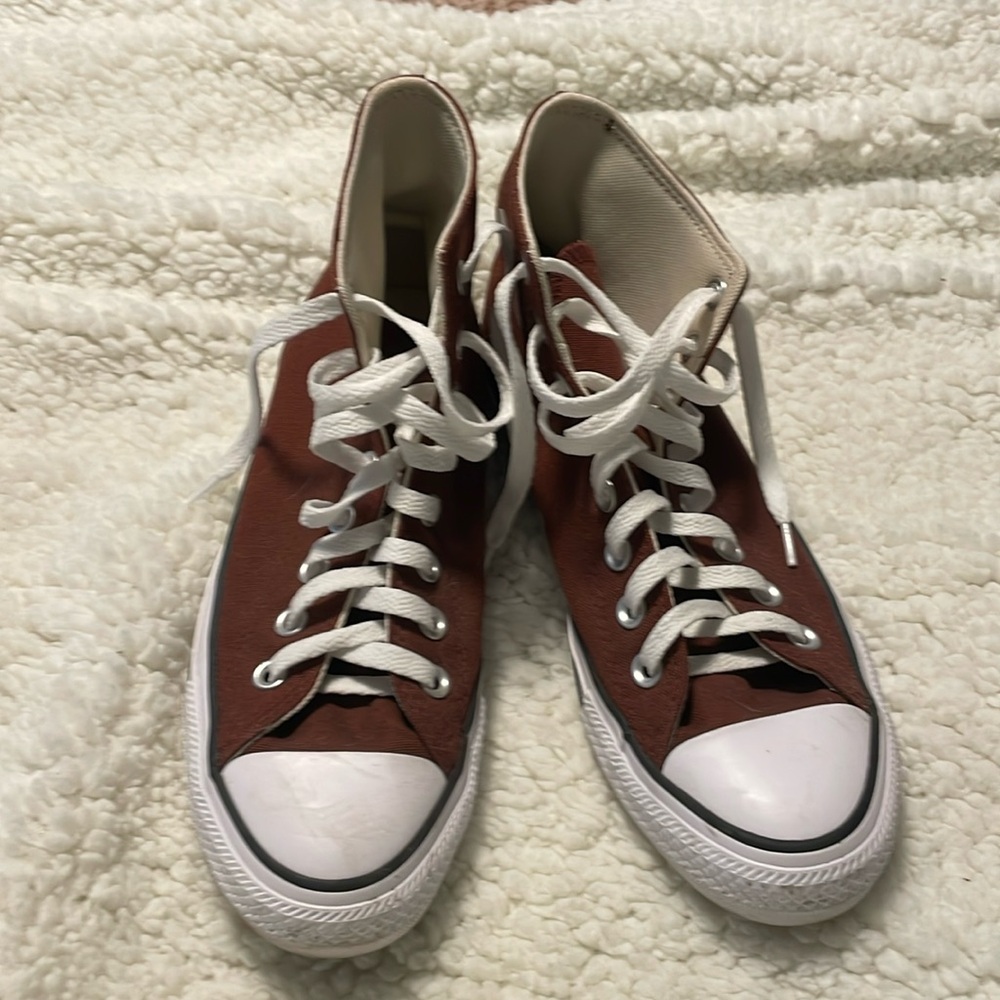 Brown Converse All Star High-tops